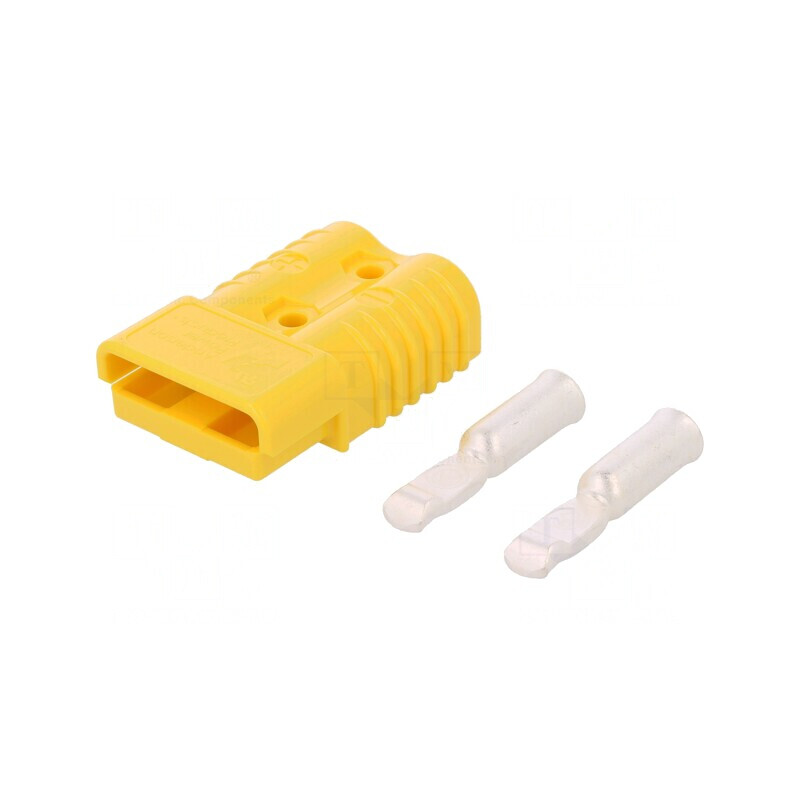 Mufă cablu-cablu SB® 175 hermafrodit 2 pini crimpată | Electronic-mag.ro | Componente Electronice