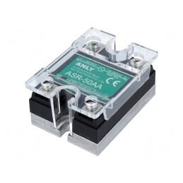 Releu semiconductor monofazat 50A 24-280VAC | Electronic-mag.ro | Componente Electronice