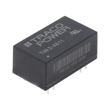 Convertor DC/DC 2W 36-75V la 5V 400mA DIP16 | Electronic-mag.ro | Componente Electronice