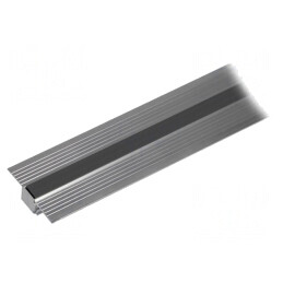Profil Aluminiu Încastrat 2m pentru Module LED Lumina Naturala | Electronic-mag.ro | Componente Electronice