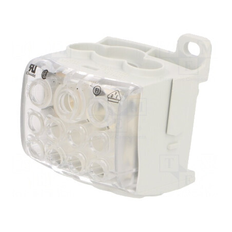 Bloc de distribuție 25mm2/35mm2/95mm2 1 pistă | Electronic-mag.ro | Componente Electronice