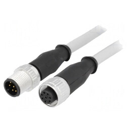 Cablu pentru senzori și automatizări M12-M12 5m