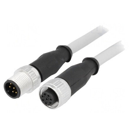 Cablu pentru senzori și automatizări M12-M12 5m | Electronic-mag.ro | Componente Electronice