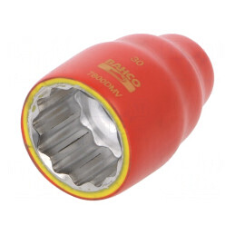 Cap Protecție 12 Puncte Izolat Tubular 1/2 Oțel Aliat | Electronic-mag.ro | Componente Electronice
