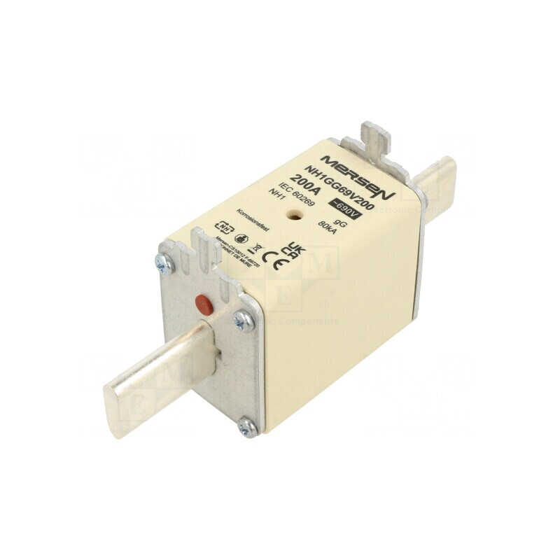 Siguranță NH1 gG 200A 690VAC 400VDC | Electronic-mag.ro | Componente Electronice
