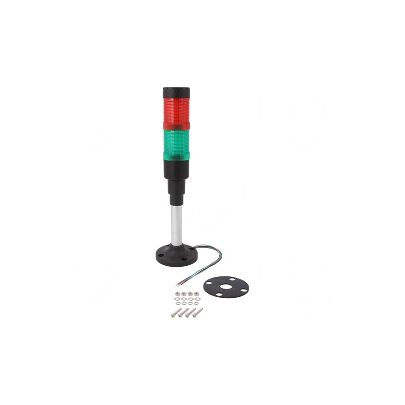 Coloană Semnalizare LED Roșu/Verde 230VAC | Electronic-mag.ro | Componente Electronice Coloană Semnalizare LED Roșu/Verde 230VAC | Electronic-mag.ro | Componente Electronice