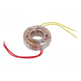 Transformator Toroidal 50VA 230V 19V 2.63A cu Cabluri | Electronic-mag.ro | Componente Electronice
