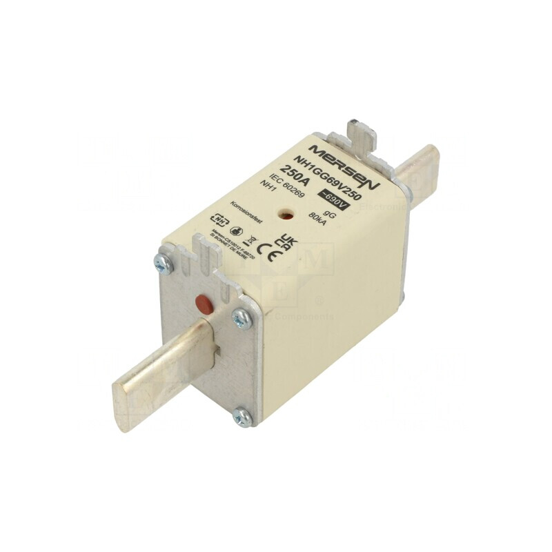 Siguranță gG 250A 690VAC 400VDC NH1 | Electronic-mag.ro | Componente Electronice Siguranță gG 250A 690VAC 400VDC NH1 | Electronic-mag.ro | Componente Electronice