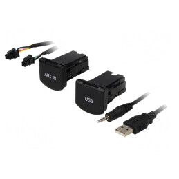 Adaptor USB AUX pentru VW Polo 2014+ | Electronic-mag.ro | Componente Electronice