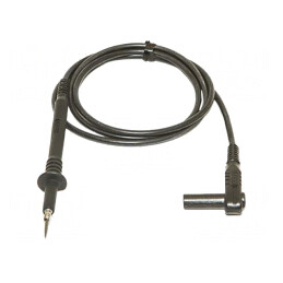 Cablu de măsurare 20A 1kV 1m Negru | Electronic-mag.ro | Componente Electronice