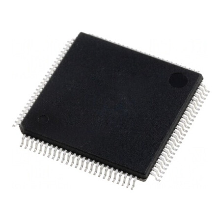 Microcontroler 8051 2.7-3.6V TQFP100 256B RAM 64kB Flash | Electronic-mag.ro | Componente Electronice