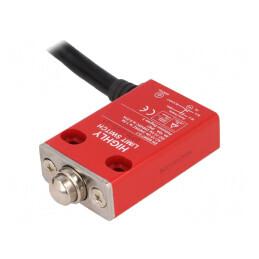 Limitator cursă bolţ Ø10,5mm NO/NC 5A 240VAC cablu 2m | Electronic-mag.ro | Componente Electronice