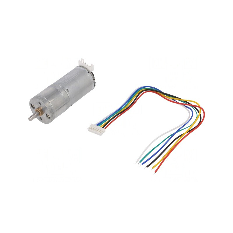 Motor DC cu Codificator 6V 100RPM | Electronic-mag.ro | Componente Electronice