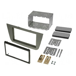 Cadru radio Seat 2 DIN antracit | Electronic-mag.ro | Componente Electronice