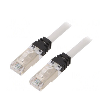 Cabl Patch S/FTP TX6A 10Gig LSZH Gri 5m | Electronic-mag.ro | Componente Electronice