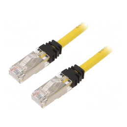 Patch Cord S/FTP TX6A 10Gig LSZH Galben 5m