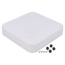 Carcasă ABS Albă 200x200x40mm IP40 | Electronic-mag.ro | Componente Electronice