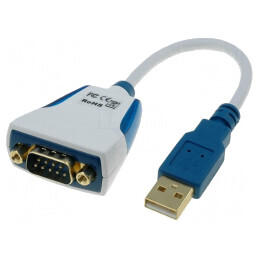 Cablu RS232 USB D-Sub 9pin cu USB A | Electronic-mag.ro | Componente Electronice