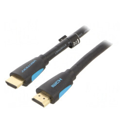 Cablu HDMI 2.0 PVC 15m Negru | Electronic-mag.ro | Componente Electronice