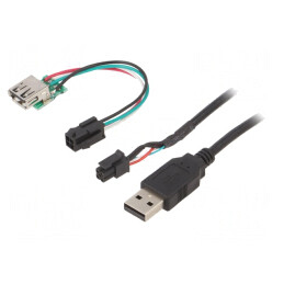 Adaptor USB/AUX | VW | VW T6 Multivan 2015-2019 | OEM USB | 44-1324-004