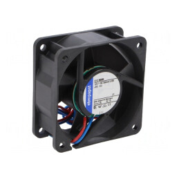 Ventilator axial 12V 60x60x25mm 56m3/h 43dBA | Electronic-mag.ro | Componente Electronice