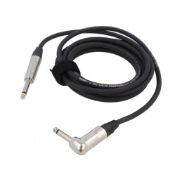 Cablu Audio Jack 6,3mm 2pin Unghi 3m | Electronic-mag.ro | Componente Electronice