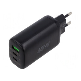 Alimentator Pulsatoriu 5VDC 65W cu Ștecher EU | Electronic-mag.ro | Componente Electronice