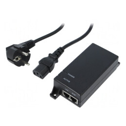 Alimentator PoE 10/100/1000Mbps IEEE 802.3af | Electronic-mag.ro | Componente Electronice