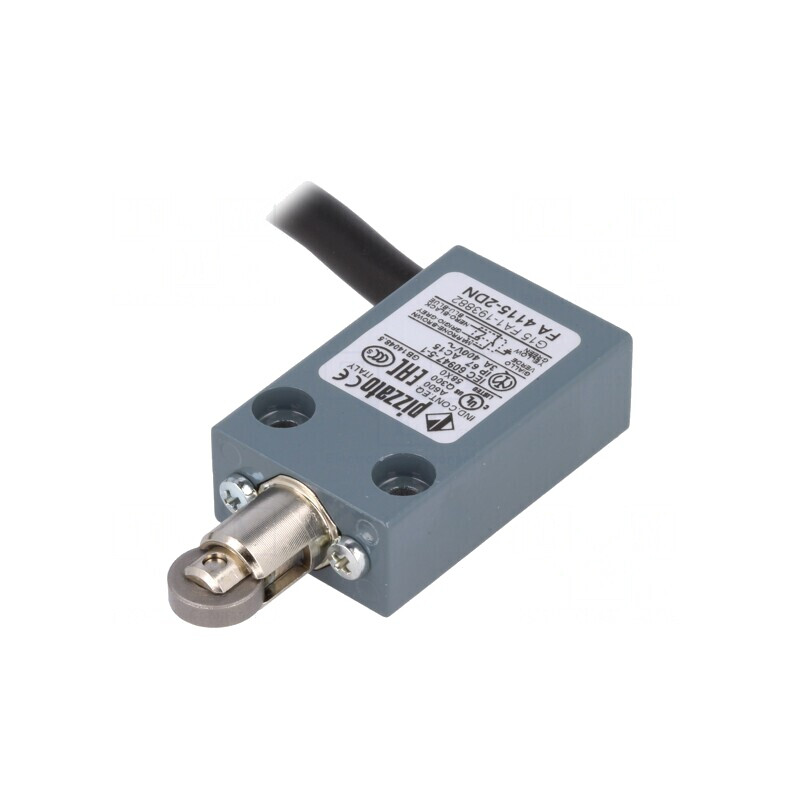 Limitator cursă bolţ cu rolă paralelă NO/NC 10A 400VAC | Electronic-mag.ro | Componente Electronice