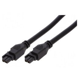 Cablu Mega-Fit Mamă 2m 18A PVC Aurit | Electronic-mag.ro | Componente Electronice