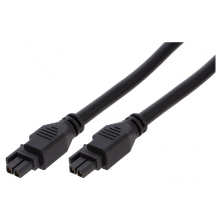 Cablu Mega-Fit Mamă 2m 18A PVC Aurit | Electronic-mag.ro | Componente Electronice