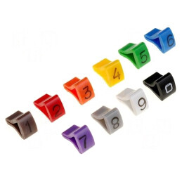Kit Etichete pentru Cablu 3-6.5mm | Electronic-mag.ro | Componente Electronice