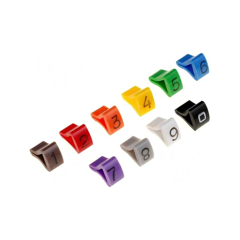 Kit Etichete pentru Cablu 3-6.5mm | Electronic-mag.ro | Componente Electronice