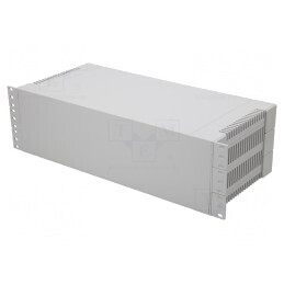 Carcasă standard 19 3U gri ABS 203mm x 431mm | Electronic-mag.ro | Componente Electronice