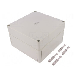 Carcasă Universală Polistiren 180x182x110mm | Electronic-mag.ro | Componente Electronice