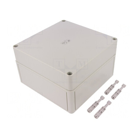 Carcasă Universală Polistiren 180x182x110mm | Electronic-mag.ro | Componente Electronice