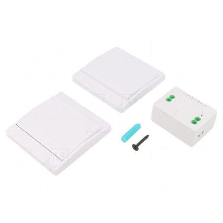 Set Control Fără Fir LUNA pentru Perete | Electronic-mag.ro | Componente Electronice