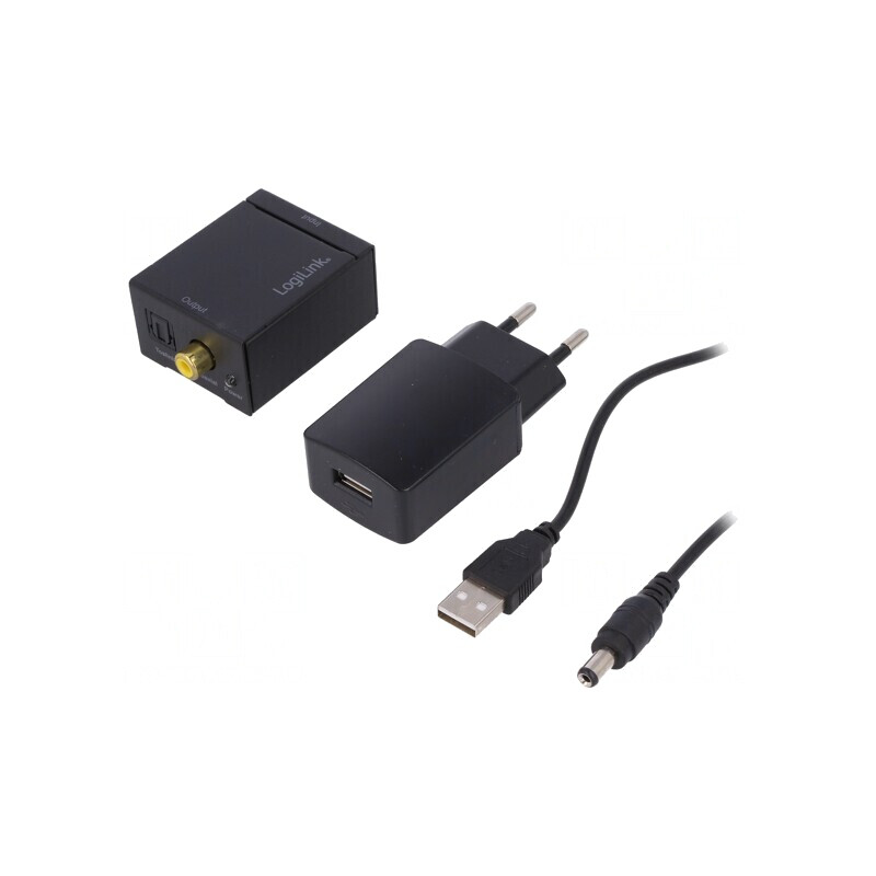 Convertor Analogic-Digital 5V RCA Negru | Electronic-mag.ro | Componente Electronice