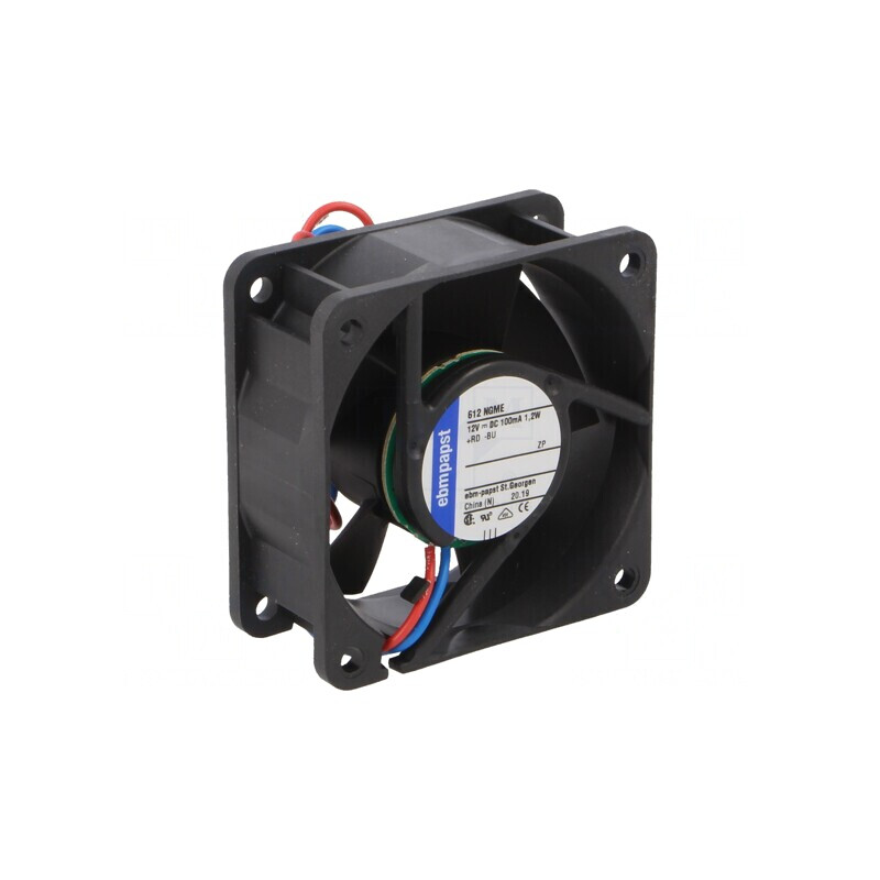 Ventilator axial 12V 60x60x25mm 35m3/h 27dBA | Electronic-mag.ro | Componente Electronice