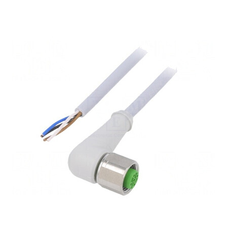 Cablu de conectare M12 4 pini 20m 250VAC PVC | Electronic-mag.ro | Componente Electronice