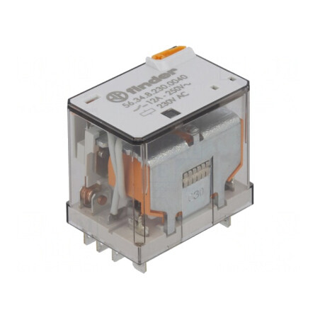 Releu Electromagnetic 4PDT 230VAC 20A | Electronic-mag.ro | Componente Electronice