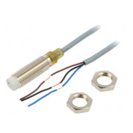 Senzor Inductiv PNP NO M12 8mm 10-36VDC IP67 | Electronic-mag.ro | Componente Electronice