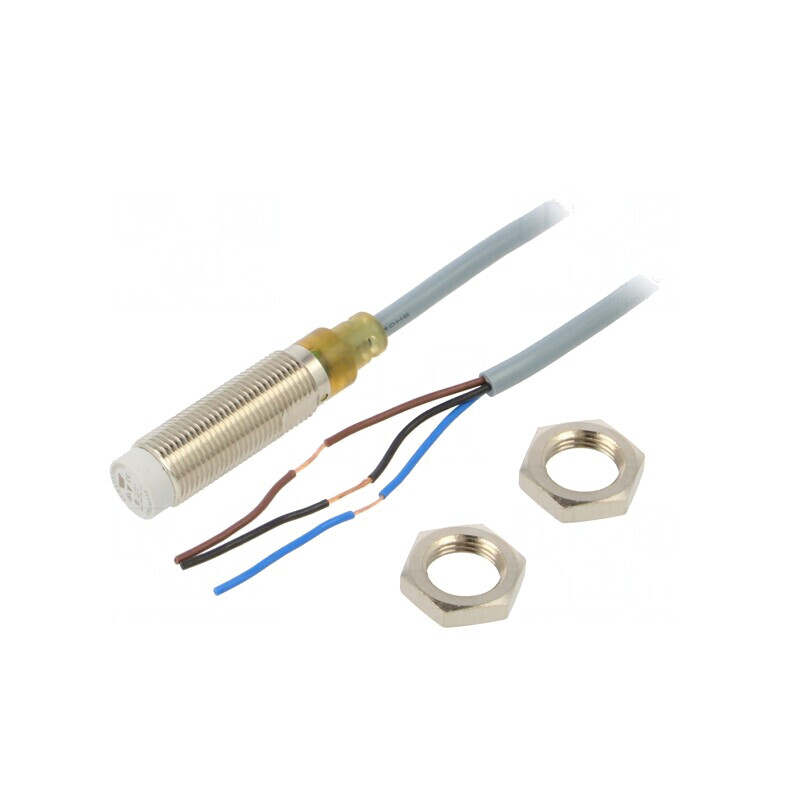 Senzor Inductiv PNP NO M12 8mm 10-36VDC IP67 | Electronic-mag.ro | Componente Electronice
