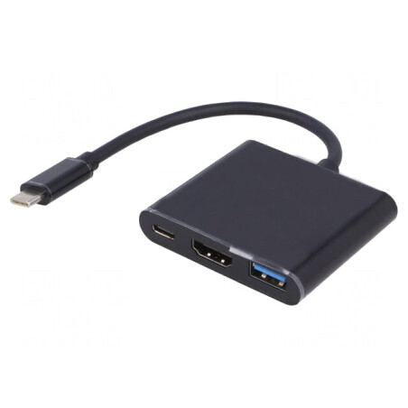 Adaptor USB 3.1 0.2m Negru | Electronic-mag.ro | Componente Electronice