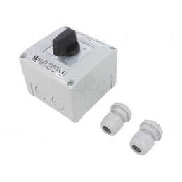 Comutator cu Came 16A 3 Poli 3 Pozitii IP65 | Electronic-mag.ro | Componente Electronice