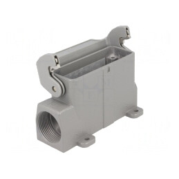 Carcasă pentru conectori HDC Han A 16A PG16 IP65 | Electronic-mag.ro | Componente Electronice