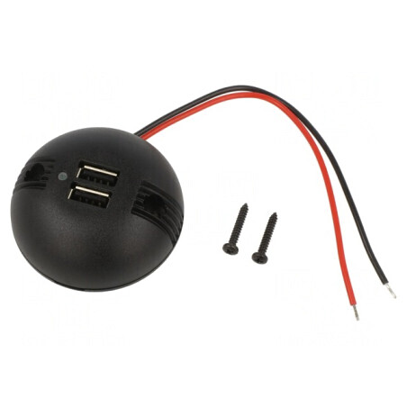 Încărcător Auto USB Dublu 5A 12-24V | Electronic-mag.ro | Componente Electronice