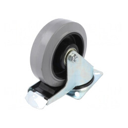 Roată de Transport 160mm 350kg Guma | Electronic-mag.ro | Componente Electronice
