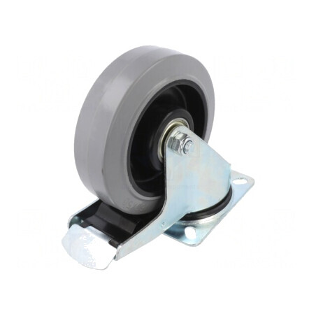 Roată de Transport 160mm 350kg Guma | Electronic-mag.ro | Componente Electronice