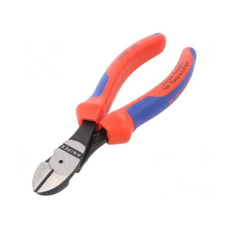 Clești Laterali pentru Tăiere cu Mânere din Plastic 160mm | Electronic-mag.ro | Componente Electronice
